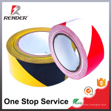 Freie Probe kann kundenspezifische gelbe rote weiße PVC-Isolierung kennzeichnen, die Sperrband, Vorsicht-Band kennzeichnet